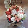 Women's Day candle bouquet circle box - Image 3