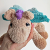 Pegasus Plush Lovey – Knotted Stuffed Animal & Comfort Toy for Emotional Support