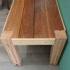 Repurposed mahogany and hardwood coffee table - Image 6