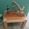 Repurposed mahogany and hardwood coffee table - Image 5