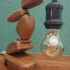 One of a kind table lamp that finds it's inspiration from the beautiful beach stone stacking art style - Image 4
