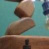 One of a kind table lamp that finds it's inspiration from the beautiful beach stone stacking art style - Image 9