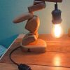 One of a kind table lamp that finds it's inspiration from the beautiful beach stone stacking art style