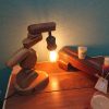 One of a kind table lamp that finds it's inspiration from the beautiful beach stone stacking art style - Image 13