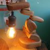 One of a kind table lamp that finds it's inspiration from the beautiful beach stone stacking art style - Image 5