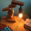 One of a kind table lamp that finds it's inspiration from the beautiful beach stone stacking art style - Image 11