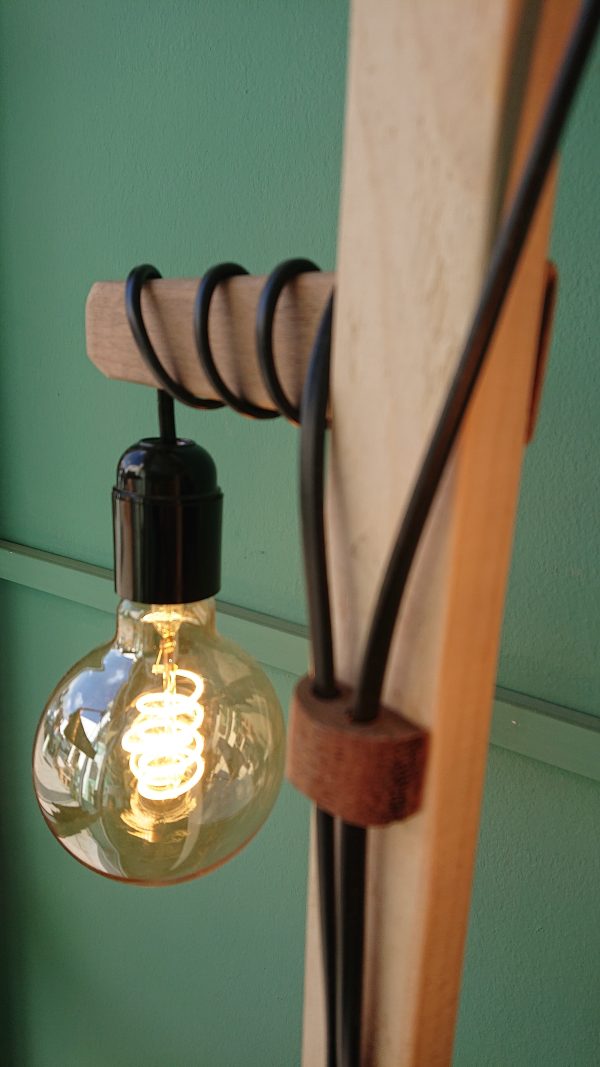 Dual bulb, free standing floor lamp - Image 7