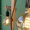 Dual bulb, free standing floor lamp - Image 9