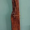 Natural, driftwood wall clock with shelf - Image 8