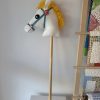 Exquisite Handmade Hobby Horse - Magical Wooden Stick Horse Toy for Imaginative Kids