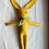 Adorable Handmade Bunny Soft Toy - Plush Stuffed Animal - Cuddly Rabbit Gift for babies & Kids - Easter gift - Nursery Decor - Unique Baby Shower Present