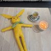 Adorable Handmade Bunny Soft Toy - Plush Stuffed Animal - Cuddly Rabbit Gift for babies & Kids - Easter gift - Nursery Decor - Unique Baby Shower Present - Image 2