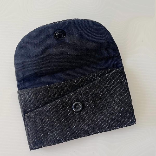 black denim inside
