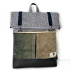 grey with olive green front