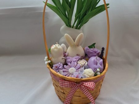 Easter candle basket🐣🐤🪷🌸🪻