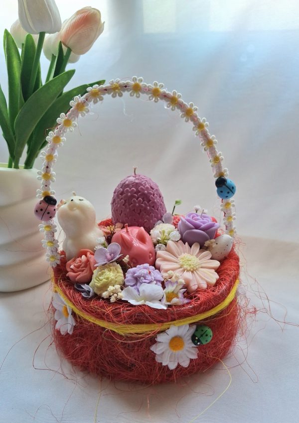 Easter candle basket 2🐣🐤🪷🌸🪻 - Image 2