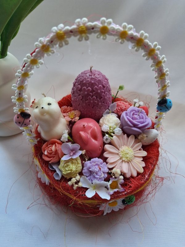 Easter candle basket 2🐣🐤🪷🌸🪻 - Image 3