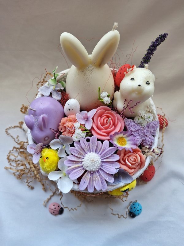 Easter candle basket 3🐣🐤🪷🌸🪻 - Image 2