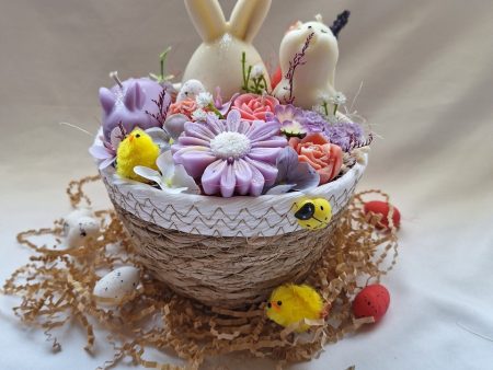 Easter candle basket 3🐣🐤🪷🌸🪻