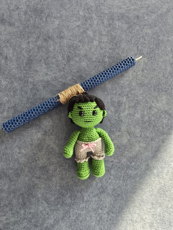 Hulk Easter Candle