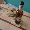 Set of 4 Handmade high-quality wood coasters - Image 5
