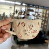 Ceramic Cup and Saucer Set - easter cuo