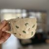 Ceramic Cup and Saucer Set - spring cup