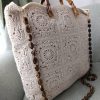 Willow Motif Cotton Tote Bag – Linen Lined & Magnetic Closure - Image 5