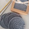 Cotton Coasters, Set of 4