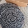 Cotton Coasters, Set of 4 - Image 2