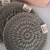 Cotton Coasters, Set of 4 - Image 2