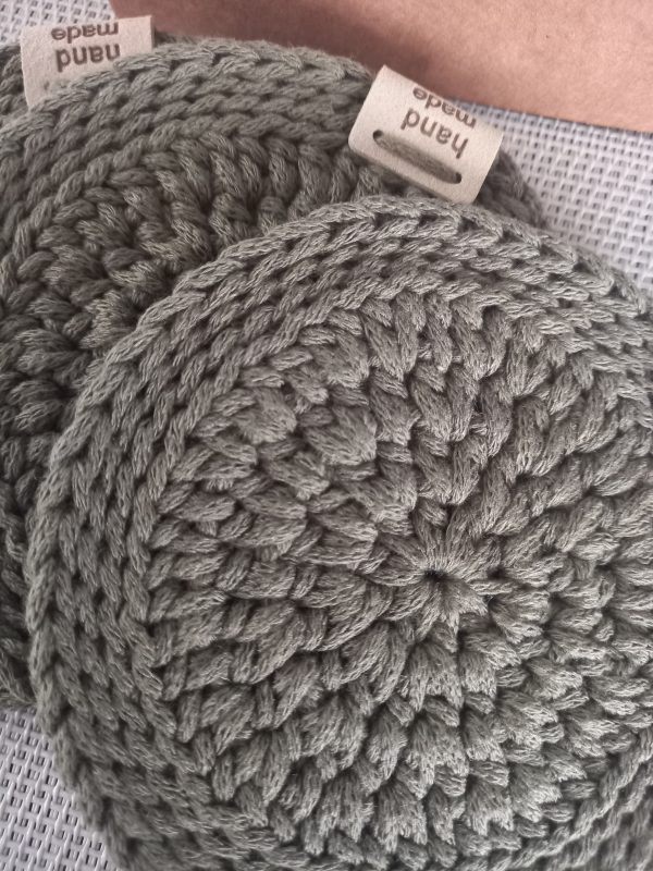 Cotton Coasters, Set of 4 - Image 3