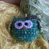 Crochet Owl Amigurumi Keychain, keyring!