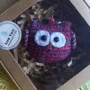 Handmade Crochet Owl Amigurumi Keychain! Cute gift, Bag Charm, keyring! - Image 3