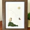 Seaglass Pebble Art