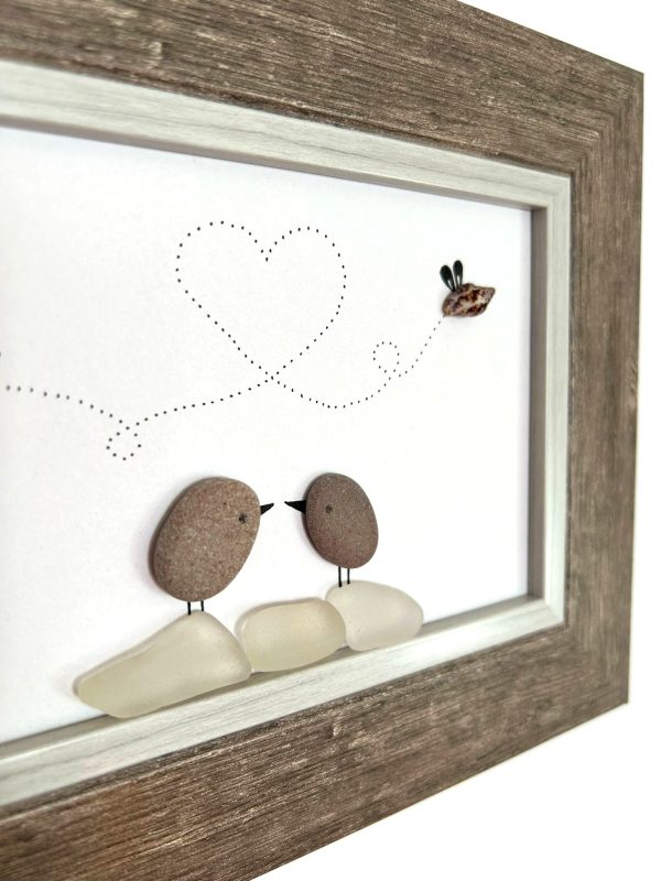 Seaglass, pebbles, seashell