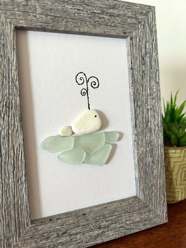 Seaglass and Stone Art