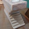 Unique stacked tealight candle holder - Image 4
