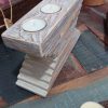 Unique stacked tealight candle holder - Image 6