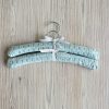 Handmade Kids Padded Hangers - Soft Fabric Baby Clothes Hangers with Bows - Nursery Closet Organizer - Baby Shower Gift Idea - Image 3