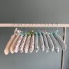 Handmade Kids Padded Hangers - Soft Fabric Baby Clothes Hangers with Bows - Nursery Closet Organizer - Baby Shower Gift Idea - Image 8