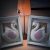 Graceful Felt Swan Ornament