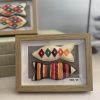Colourful Felt Fish Framed Wall Decor -20x15cm