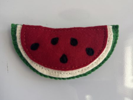 Playful Felt Watermelon Magnet