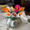 Spring Felt Flower Bouquet