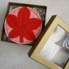 Charming Felt 'Leaf' Coasters - Set of 4