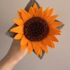Vibrant Handmade Felt Sunflower -2 types