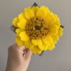 Handmade Felt Yellow Daisy