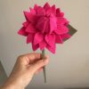 Elegant Handmade Felt Dahlia - 3 colours available