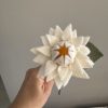 Elegant Handmade Felt Dahlia - 3 colours available